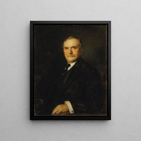 William T. Evans - Alphonse Jongers — gerahmtes Bild an der Wand