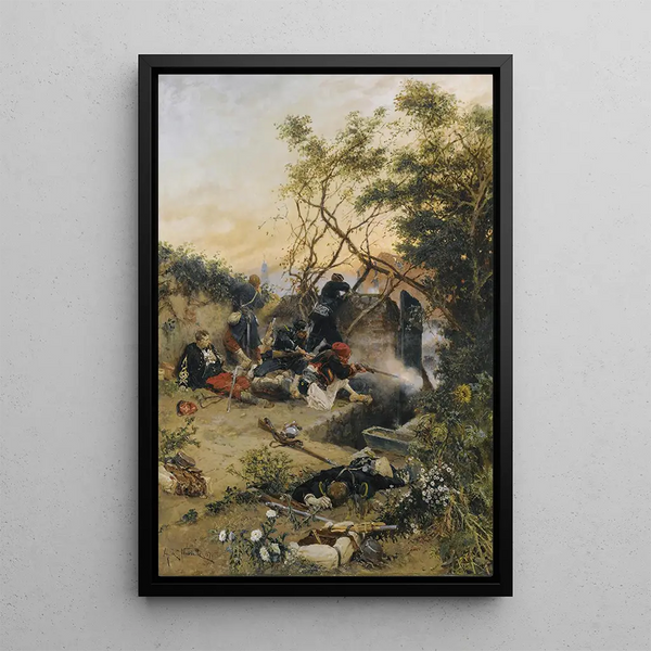 Alphonse Marie De Neuville - Essuyant le feu.webp