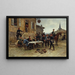 Der Bote der Nachrichten - Alphonse Marie de Neuville — gerahmtes Bild an der Wand
