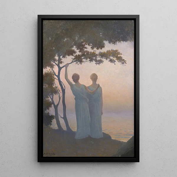 Reproduktion des Gemäldes Kontemplation - Alphonse Osbert
