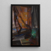 Fenster - Alvar Cawén — gerahmtes Bild an der Wand