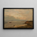 Abend in Hvaler - Amaldus Nielsen — gerahmtes Bild an der Wand