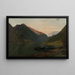 Abendstimmung in Fjærland - Amaldus Nielsen — gerahmtes Bild an der Wand