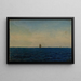 L'Atlantique - Amaldus Nielsen — gerahmtes Bild an der Wand