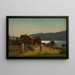 Bondestuer Balestrand - Amaldus Nielsen — gerahmtes Bild an der Wand