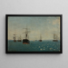 Cadix rot - Amaldus Nielsen — gerahmtes Bild an der Wand