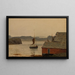 Studie des Fjords - Amaldus Nielsen — gerahmtes Bild an der Wand