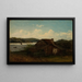 Fra Sponga, Mandal - Amaldus Nielsen — gerahmtes Bild an der Wand