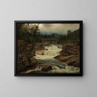 Amaldus Nielsen - Hornindalsfossen Nordfjord.webp