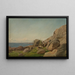 Tag der Ruhe auf Hvaler - Amaldus Nielsen — gerahmtes Bild an der Wand