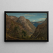 Jordalsnuten Stalheim - Amaldus Nielsen — gerahmtes Bild an der Wand