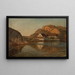 Renneholmen Ny-Hellesund - Amaldus Nielsen — gerahmtes Bild an der Wand