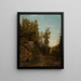 Service forestier Bjelland Mandal - Amaldus Nielsen — gerahmtes Bild an der Wand