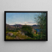 in der Nähe von Gjermundshavn Hardanger - Amaldus Nielsen — gerahmtes Bild an der Wand