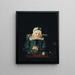 Christina Augusta von Fersen - Amalia Lindegren — gerahmtes Bild an der Wand