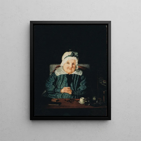 Christina Augusta von Fersen - Amalia Lindegren — gerahmtes Bild an der Wand