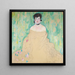 Amalie Zuckerkandl - Gustav Klimt — gerahmtes Bild an der Wand