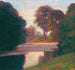 Abendstimmung am Bach - Julius Exter — Ansicht des Kunstwerks
