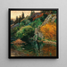 Ambiance du soir, motif du parc de S. K. H. l'archiduc Joseph à Fiume - Olga Wisinger-Florian — Wandpräsentation des Kunstwerks