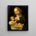 La Madonna del Latte - Ambrogio Bergognone — gerahmtes Bild an der Wand