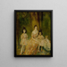 Portrait von Madame Gandrillas und ihren Kindern Marie-Rose Carmen und Juana - Ambrose McEvoy — gerahmtes Bild an der Wand