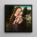 Madonna und Kind - Ambrosius Benson — gerahmtes Bild an der Wand
