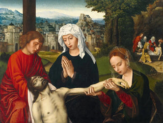 Ambrosius Benson - Piet at the Foot of the Cross.webp