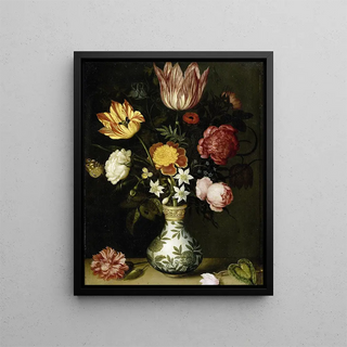 Ambrosius Bosschaert the Elder - Still Life with Flowers in a Wanli Vase.webp