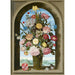 Reproduktion des Gemäldes Blumenvasen an einem Fenster - Ambrosius Bosschaert der Ältere