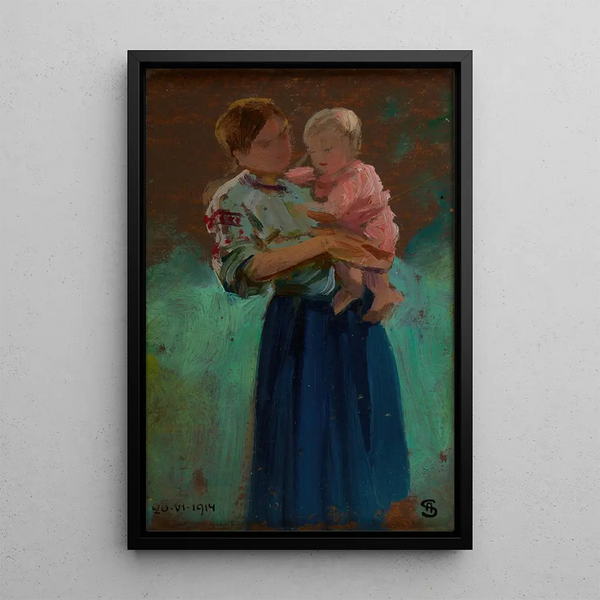 Nounou - Ambroży Sabatowski — gerahmtes Bild an der Wand