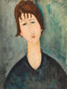 Eine Frau - Amedeo Modigliani — Ansicht des Kunstwerks