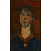 Reproduktion des Gemäldes Portrait de Madame Dorival - Amedeo Modigliani