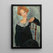 Reproduktion des Gemäldes Frau mit roten Haaren - Amedeo Modigliani