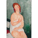 Reproduktion des Gemäldes Junge Frau in Hemd 1918 - Amedeo Modigliani