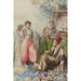Reproduktion des Gemäldes Der Schuhmacher im Harem - Amedeo Simonetti