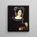 Catherine A. May - Ammi Phillips — gerahmtes Bild an der Wand