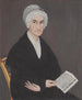 Mme Reuben Allerton Lois Atherton - Ammi Phillips — Ansicht des Kunstwerks