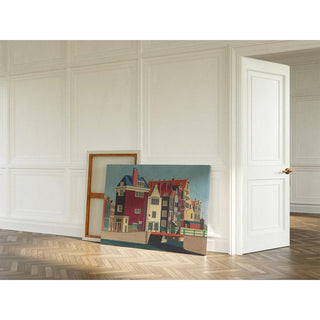 Amsterdam, Rokin - Carl Grossberg | Reproduction Tableau Décoration murale affiche copie