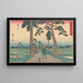 Fukuroi - Andō Hiroshige — gerahmtes Bild an der Wand