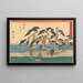 Hamamatsu - Andō Hiroshige — gerahmtes Bild an der Wand