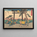 Kakegawa - Andō Hiroshige — gerahmtes Bild an der Wand