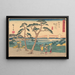 Kanagawa - Andō Hiroshige — gerahmtes Bild an der Wand