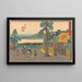 Numazu - Andō Hiroshige — gerahmtes Bild an der Wand