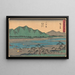 Odawara - Andō Hiroshige — gerahmtes Bild an der Wand