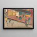 Seki - Andō Hiroshige — gerahmtes Bild an der Wand