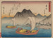 Tokaido gojusantsugi, planche 31 - Andō Hiroshige — Ansicht des Kunstwerks