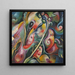 Andante V - Rudolf Bauer — gerahmtes Bild an der Wand