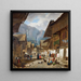 Andermatt, Schweiz - Hopkins Horsley Hobday Horsley — gerahmtes Bild an der Wand