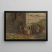 Studie eines Baumfasses mit Kartoffeln - Anders Askevold — gerahmtes Bild an der Wand