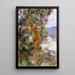 Nach dem Bad - Anders Zorn — gerahmtes Bild an der Wand